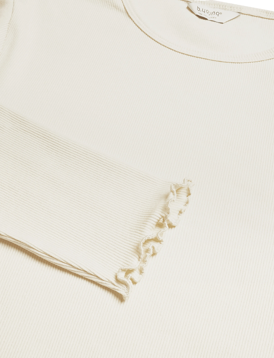 b.young - BYTONE LONG-SLEEVE TSHIRT - langärmlige tops - birch - 2