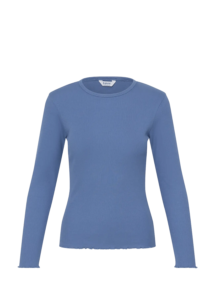 b.young - BYTONE LONG-SLEEVE TSHIRT - blue horizon - 1