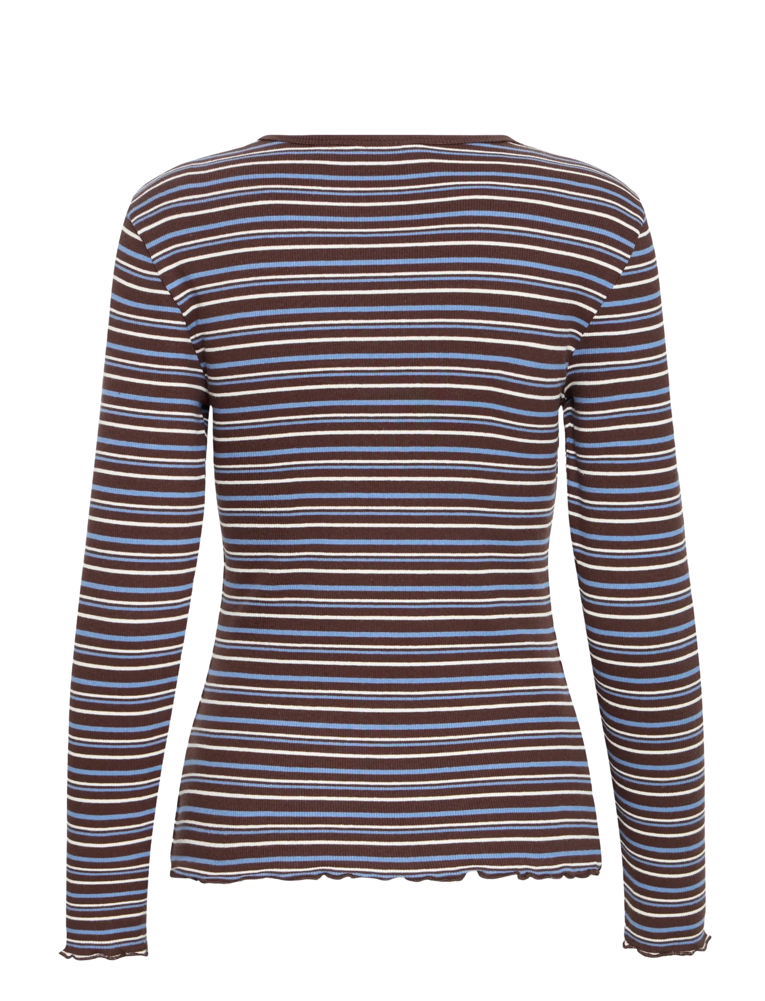 b.young - BYTONE LONG-SLEEVE TSHIRT - java stripe - 2