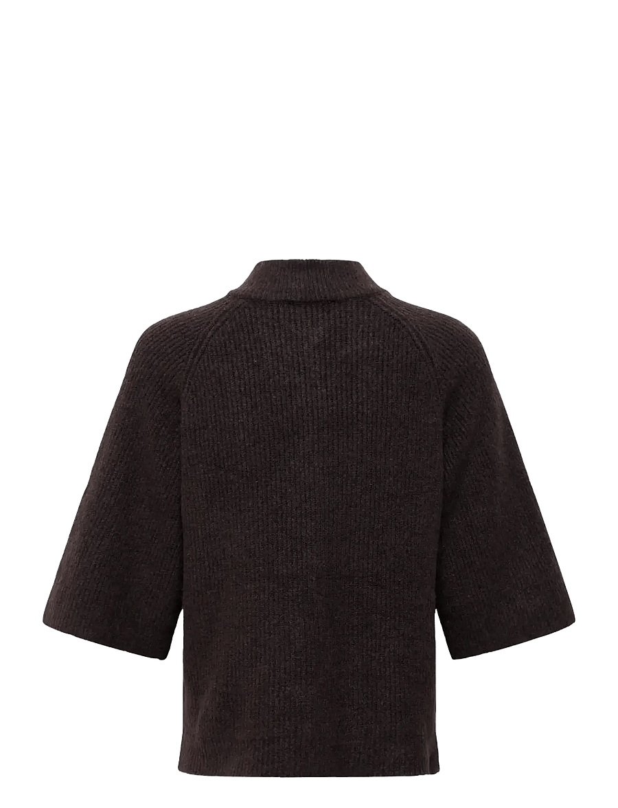 b.young - BYOTAJA CARDIGAN - koftor - java melange - 2