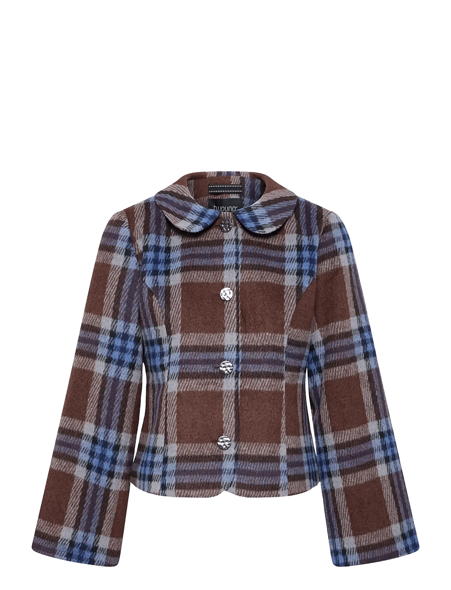 b.young - BYBREE JACKET - potting soil check - 1