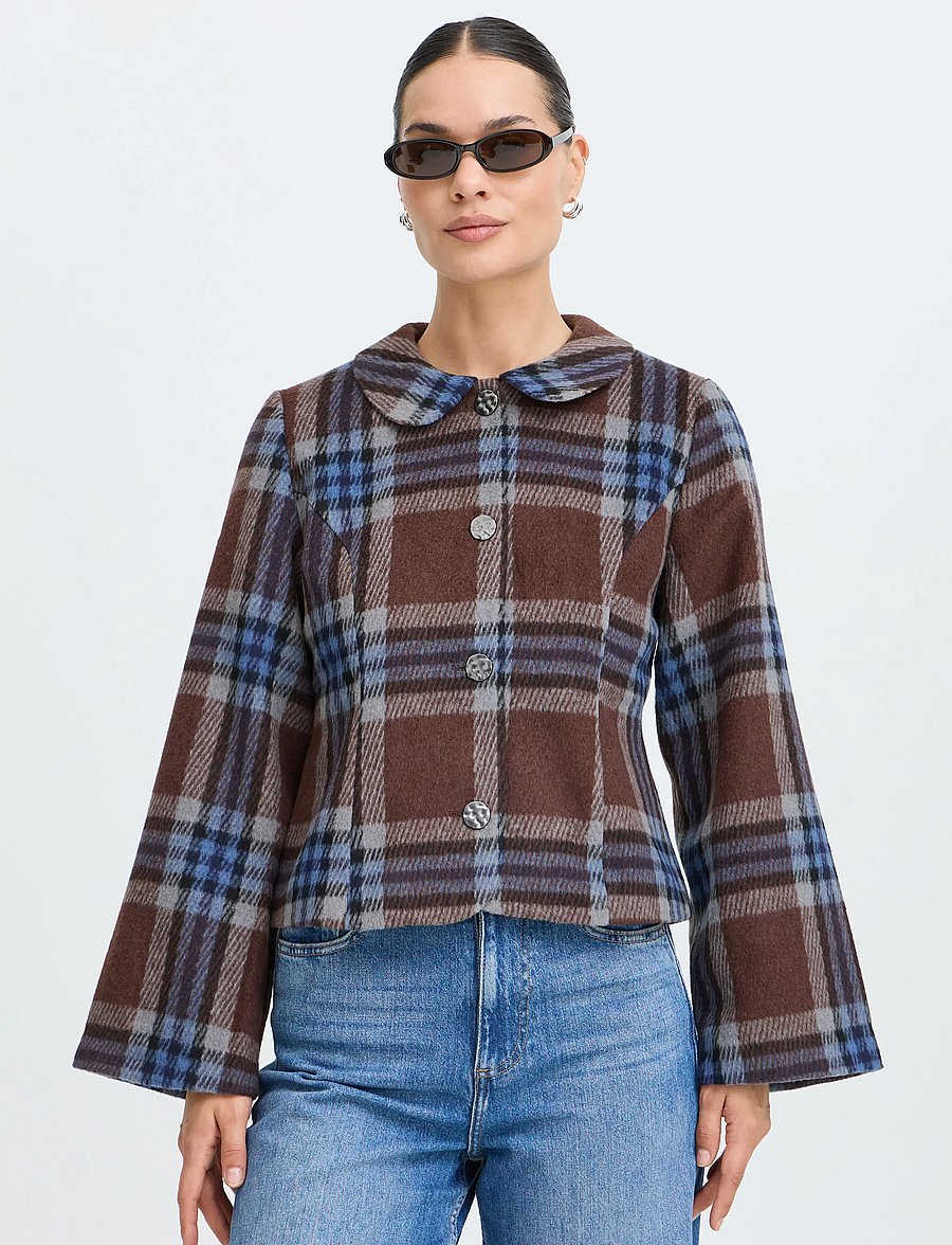 b.young - BYBREE JACKET - potting soil check - 5
