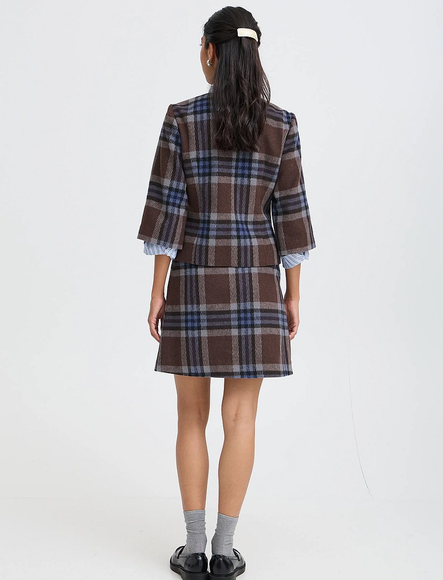 b.young - BYBREE SKIRT - kurze röcke - potting soil check - 4