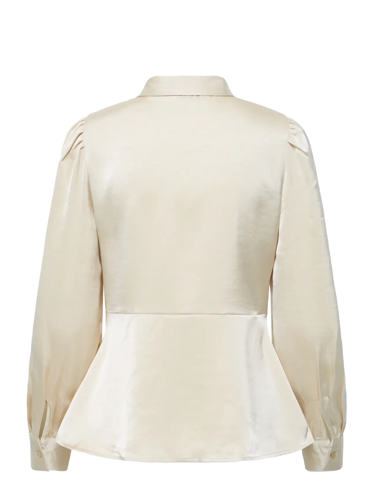 b.young - BYISA PEPLUM SHIRT - långärmade skjortor - oatmeal - 2