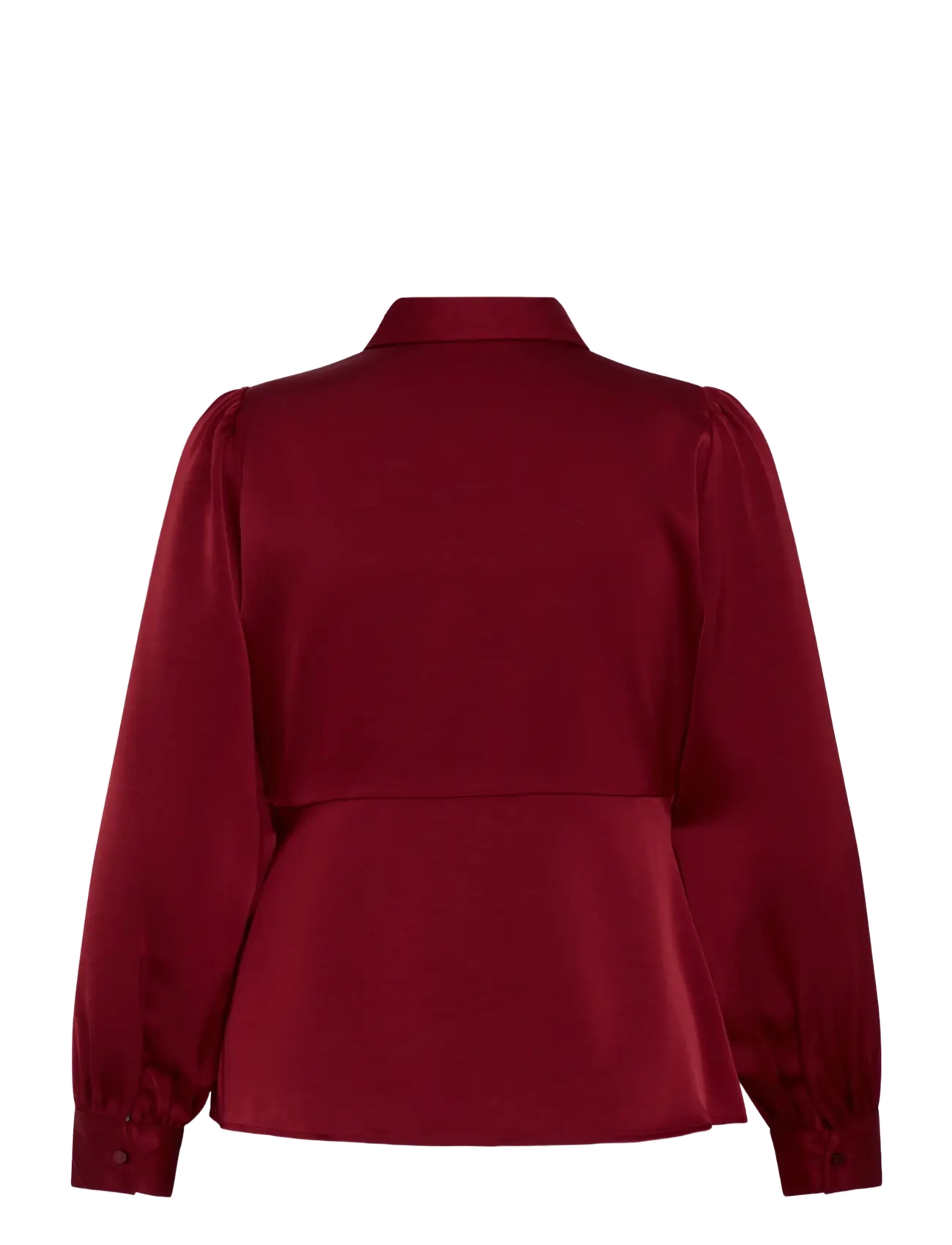 b.young - BYISA PEPLUM SHIRT - pikkade varrukatega särgid - sun-dried tomato - 2