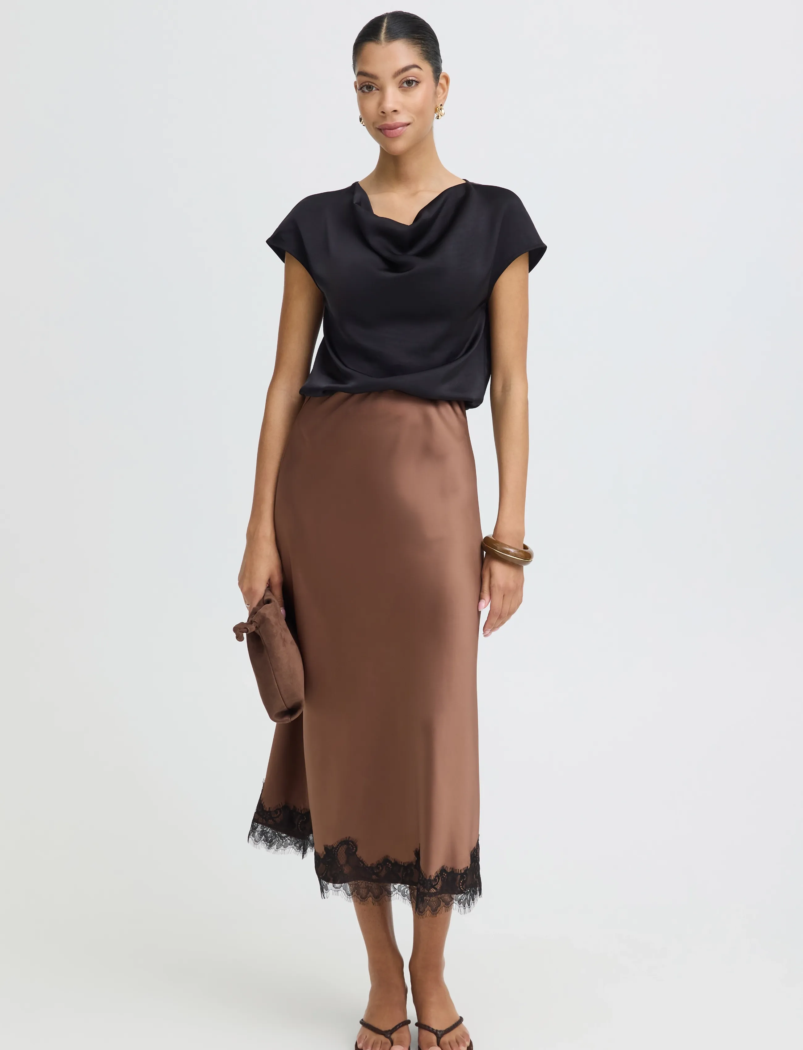 b.young - BYISA BLOUSE - meteorite - 0