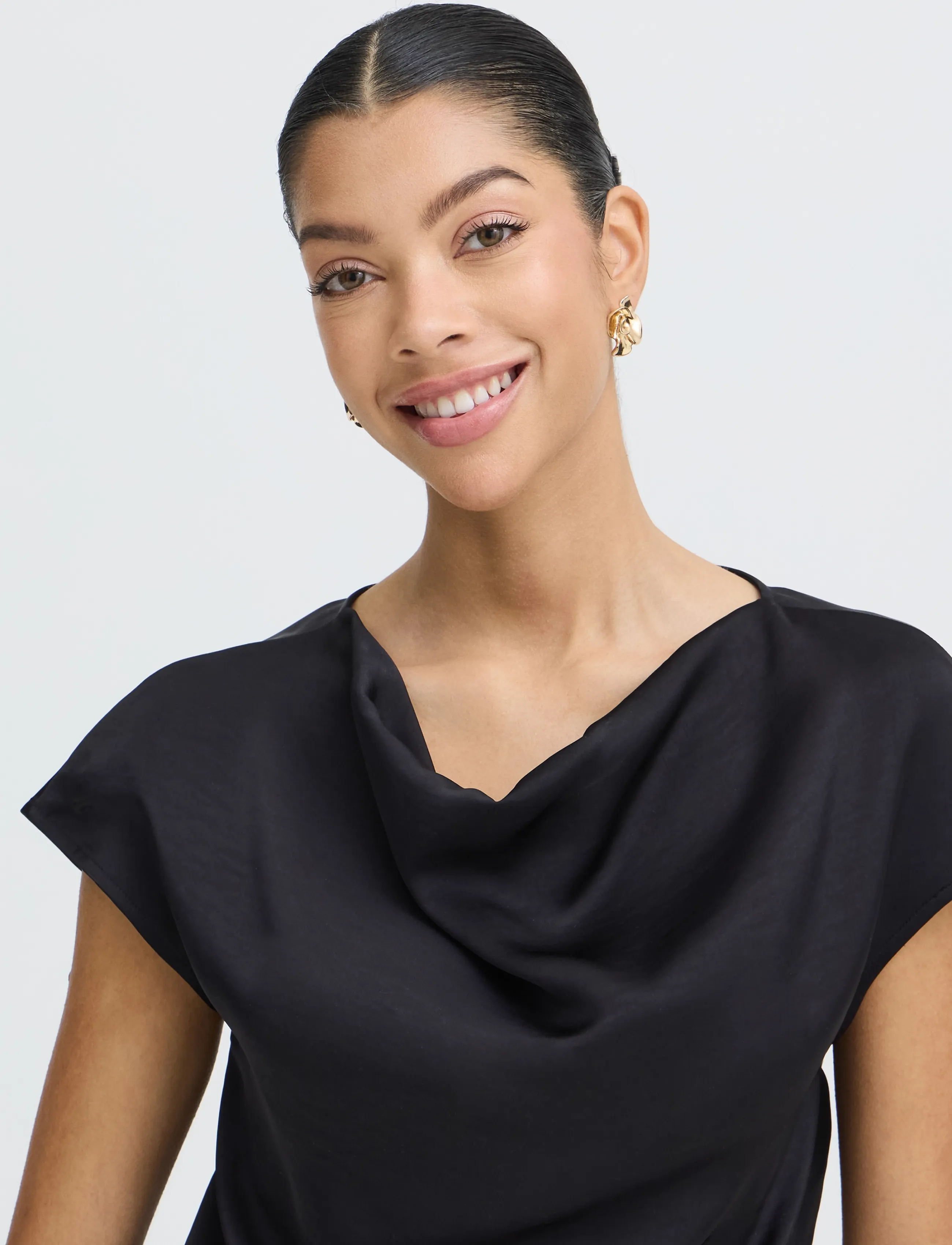 b.young - BYISA BLOUSE - meteorite - 5