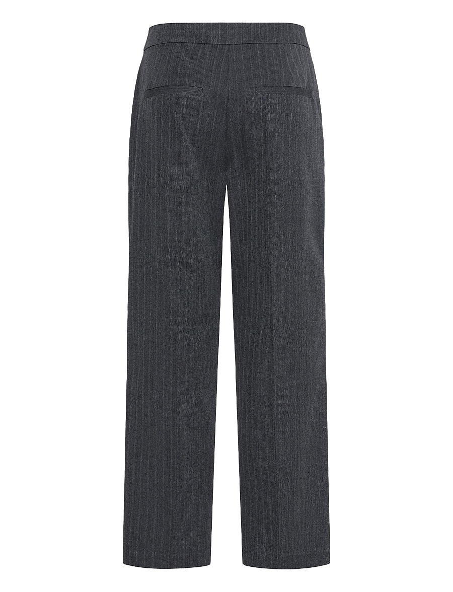 b.young - BYELSIE PANTS - sirged püksid - meteorite/grey mix - 2