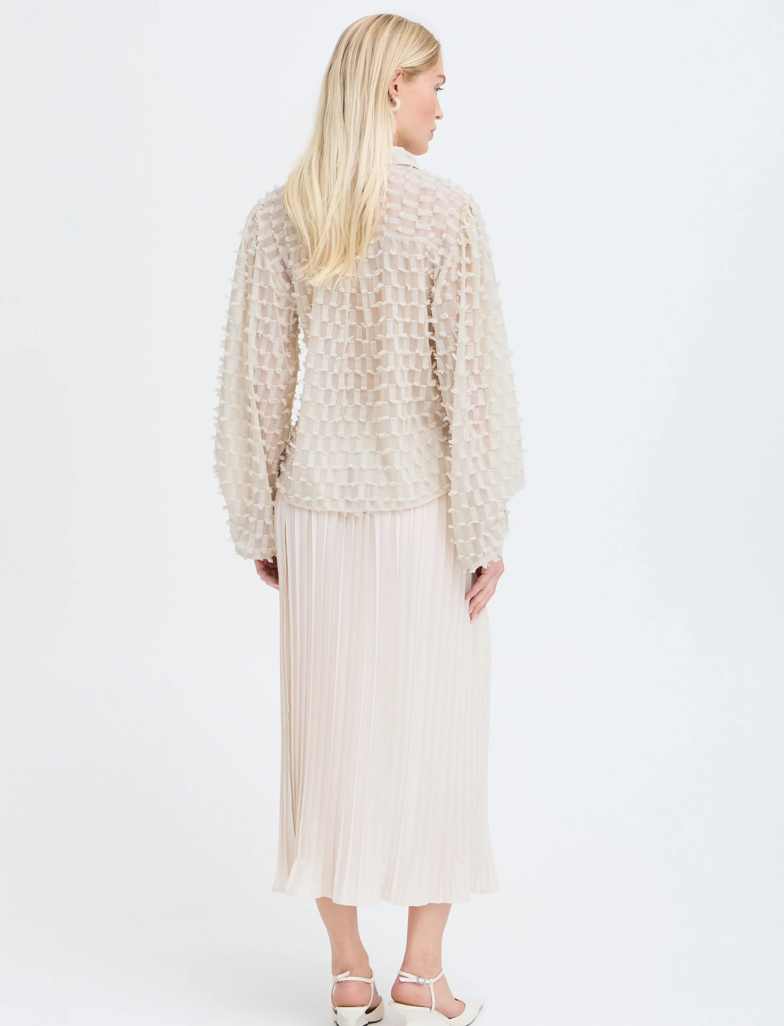 b.young - BYFEATHER SHIRT - long-sleeved shirts - oatmeal - 0