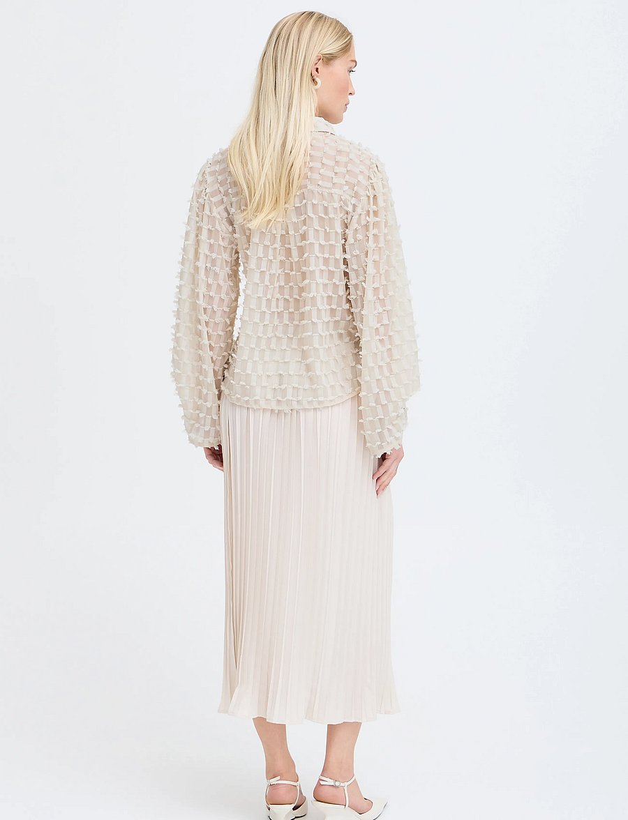b.young - BYFEATHER SHIRT - long-sleeved shirts - oatmeal - 0
