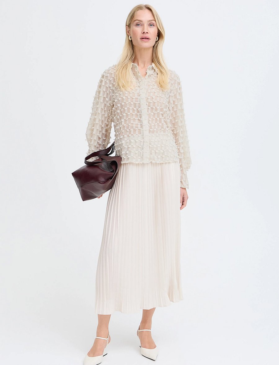 b.young - BYFEATHER SHIRT - long-sleeved shirts - oatmeal - 5