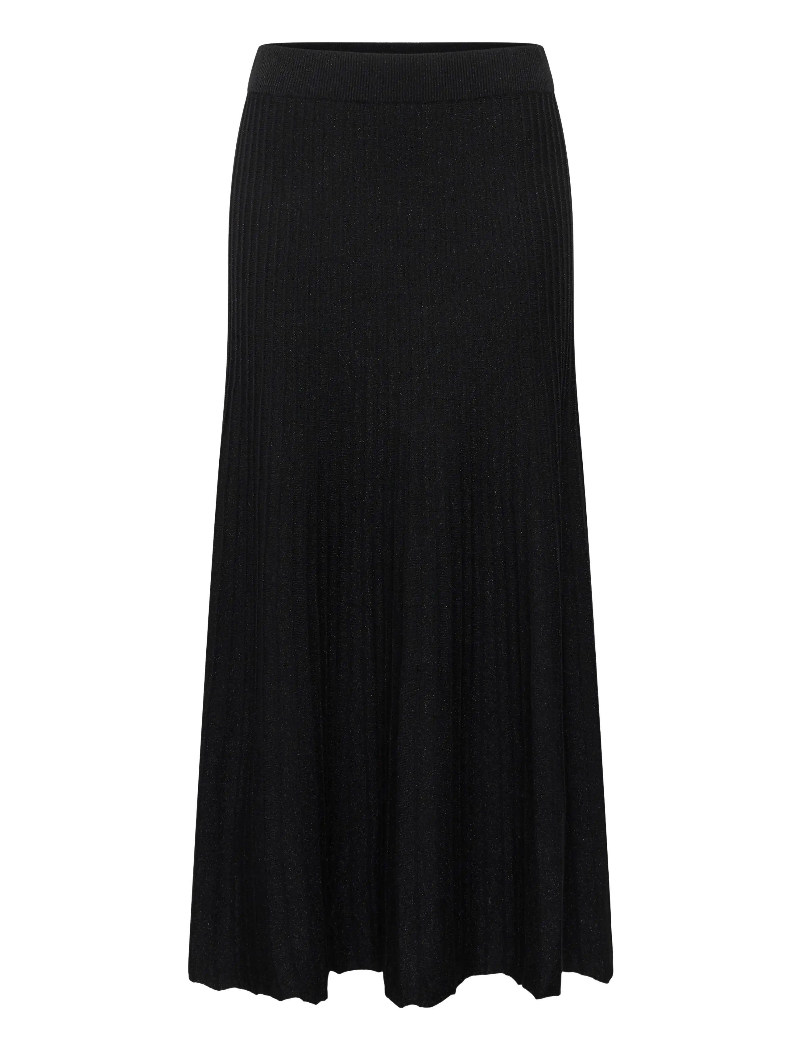 b.young BYMOBBE PLEAT SKIRT - Seelikud - METEORITE / black