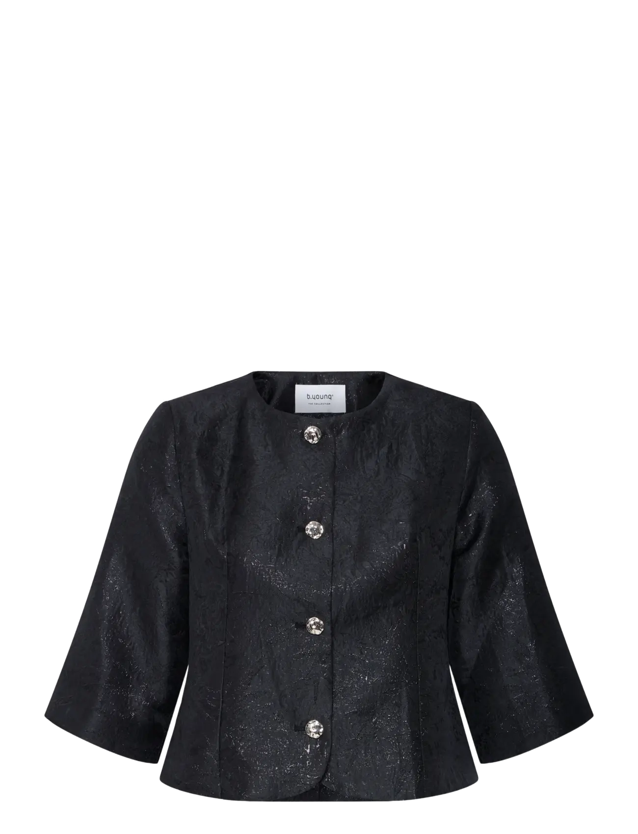 b.young - BYDREA SHORT JACKET - Õhukesed jakid - bydrea shine floral - 1