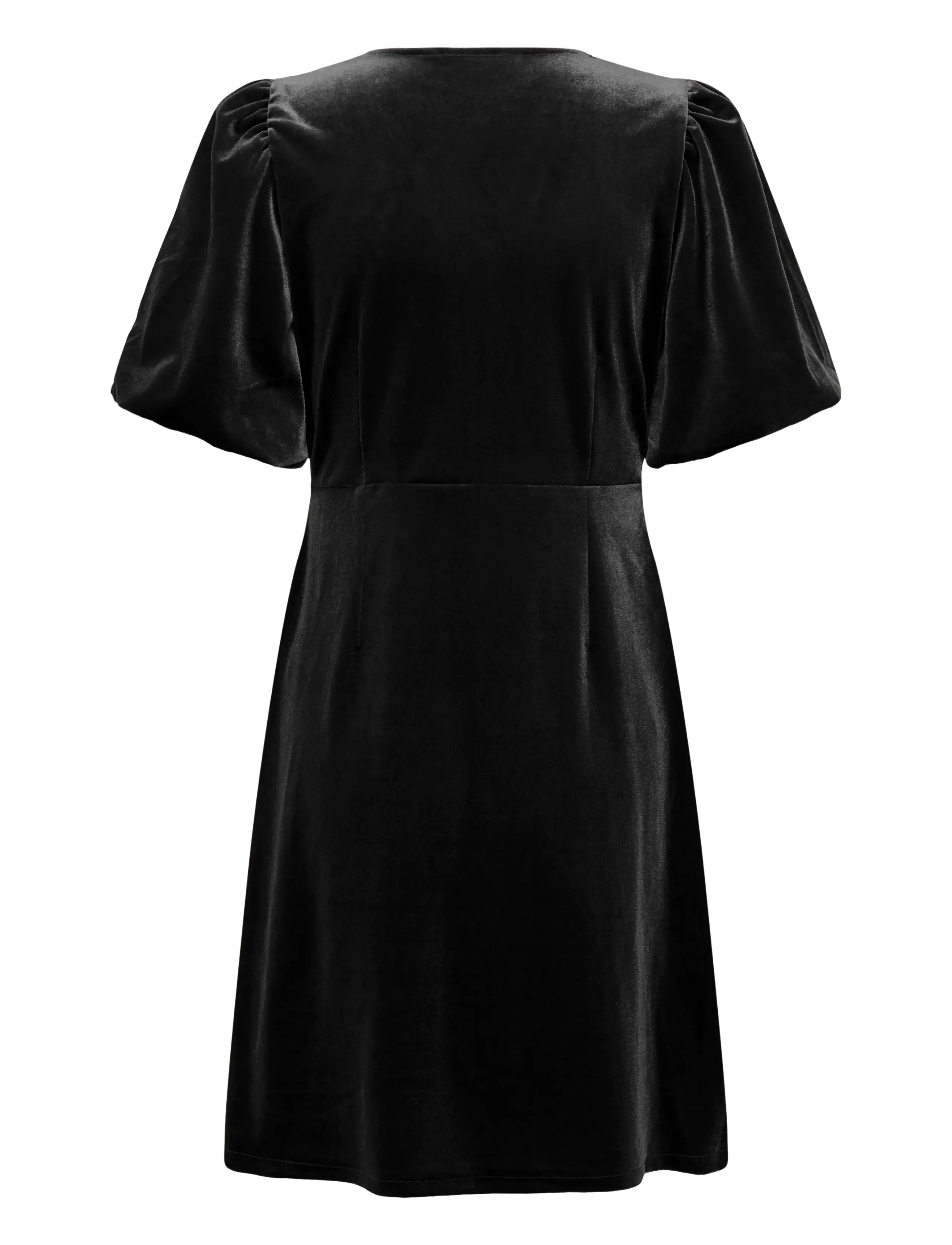 b.young - BYPERLINA BALLOON SLEEVE DRESS - särkkleidid - meteorite - 2
