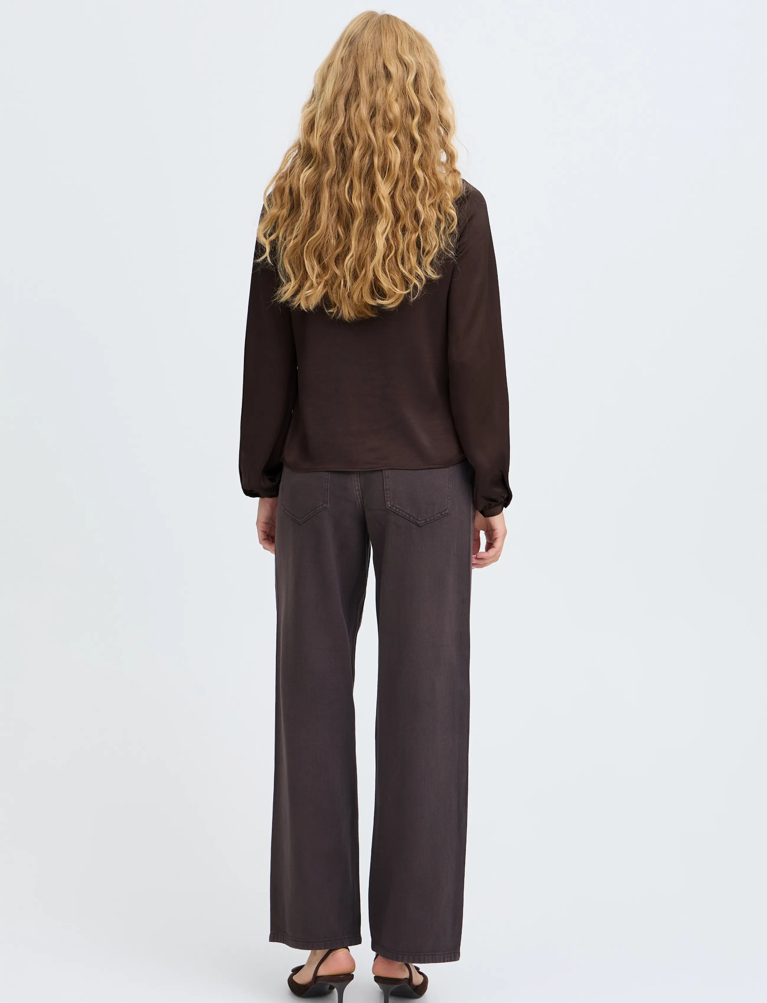 b.young - BYISA FLOUNCE SHIRT - java - 0