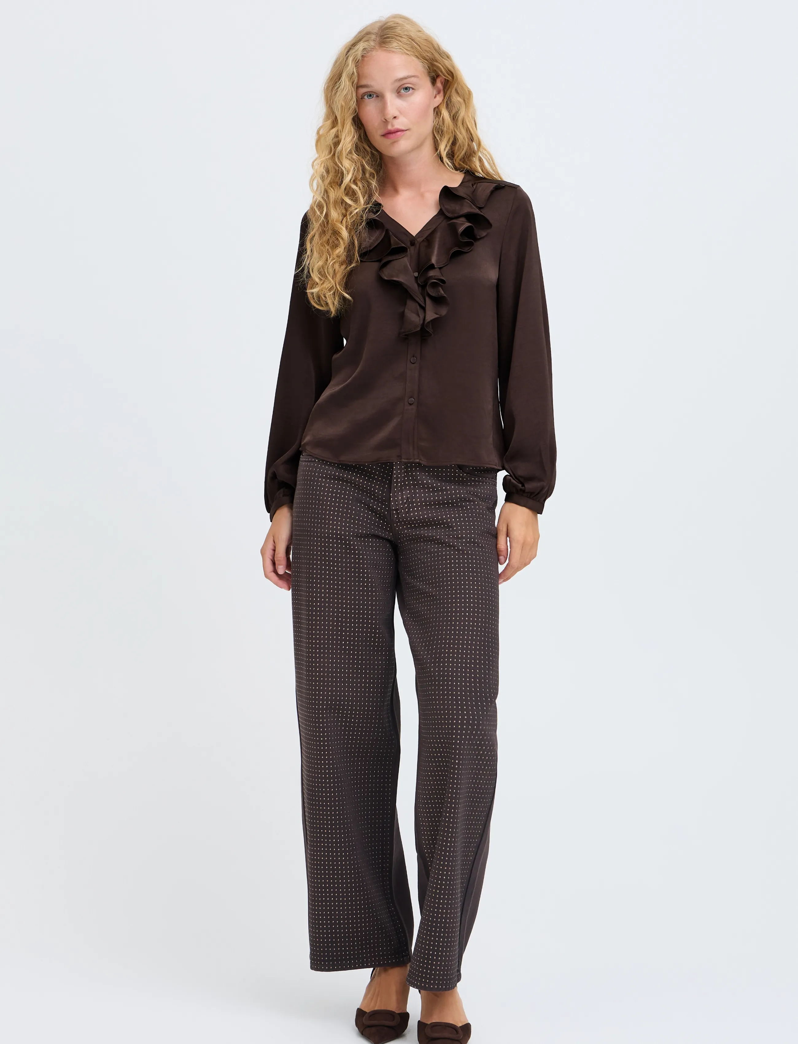 b.young - BYISA FLOUNCE SHIRT - java - 5