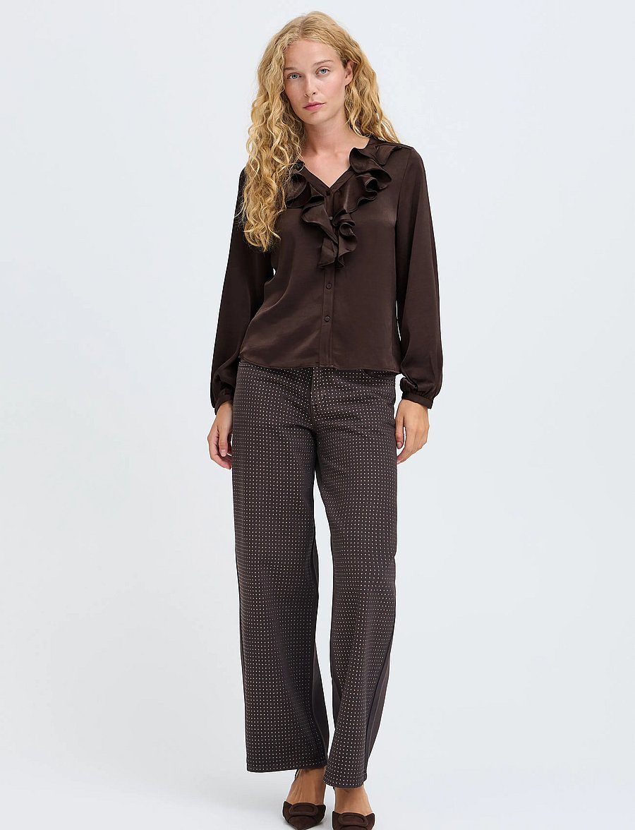b.young - BYISA FLOUNCE SHIRT - java - 5