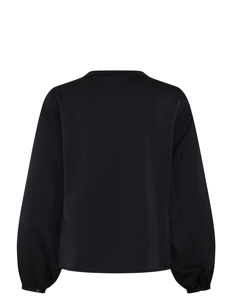 b.young - BYISA FLOUNCE SHIRT - meteorite - 2