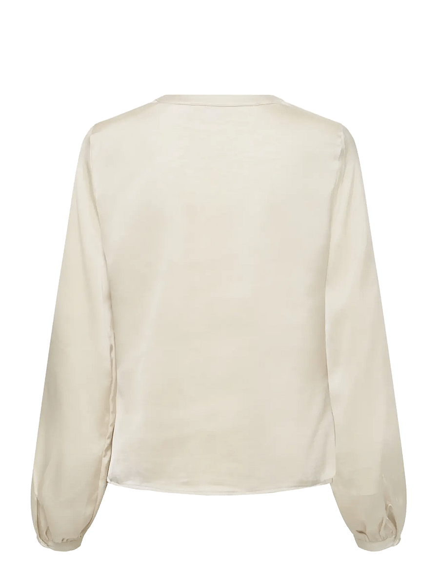 b.young - BYISA FLOUNCE SHIRT - langærmede skjorter - oatmeal - 2