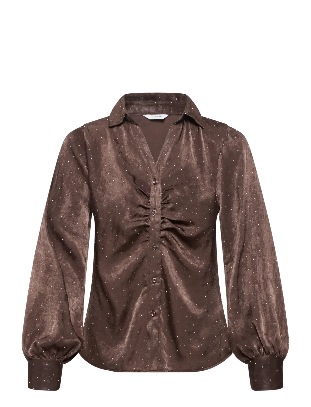 b.young BYHALLE SHIRT 2 - Blusen & Hemden - JAVA / brown