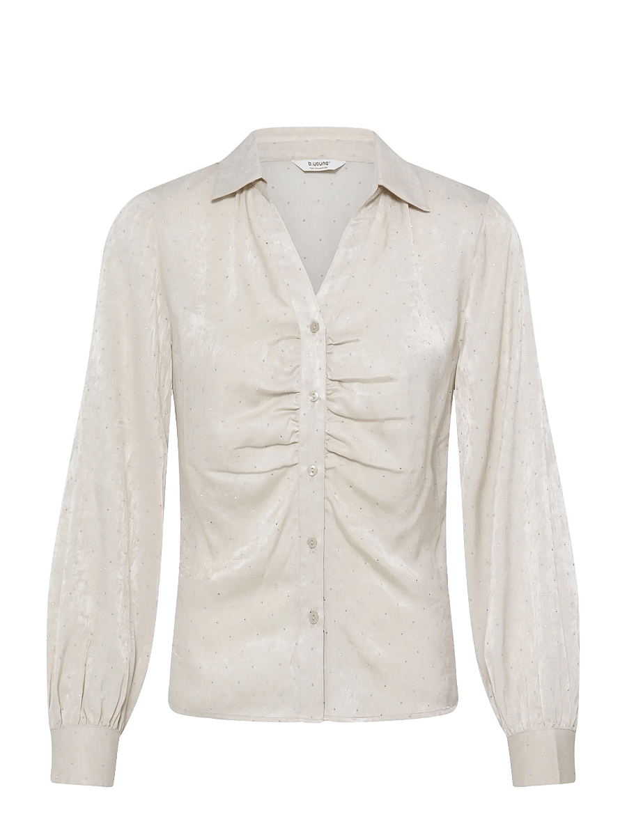 b.young - BYHALLE SHIRT 2 - oatmeal - 1