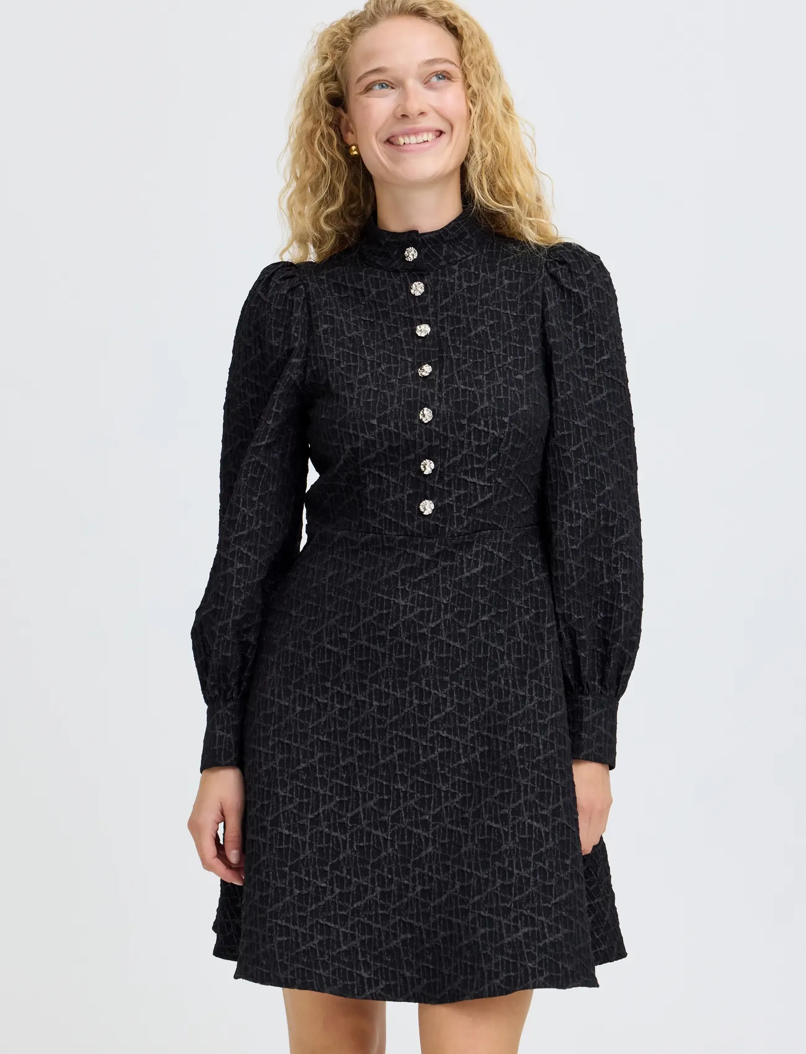 b.young - BYDESMORA DRESS 2 - meteorite - 4