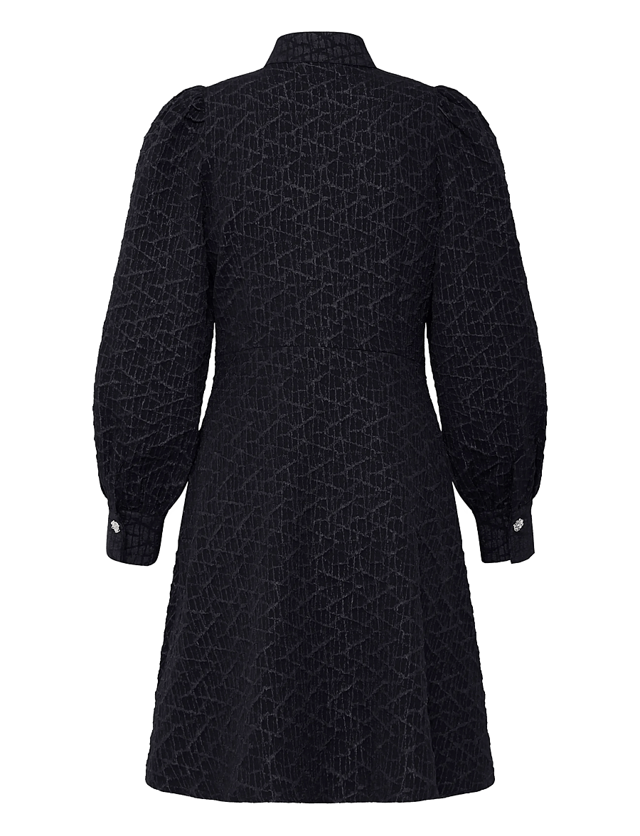 b.young - BYDESMORA DRESS 2 - meteorite - 2