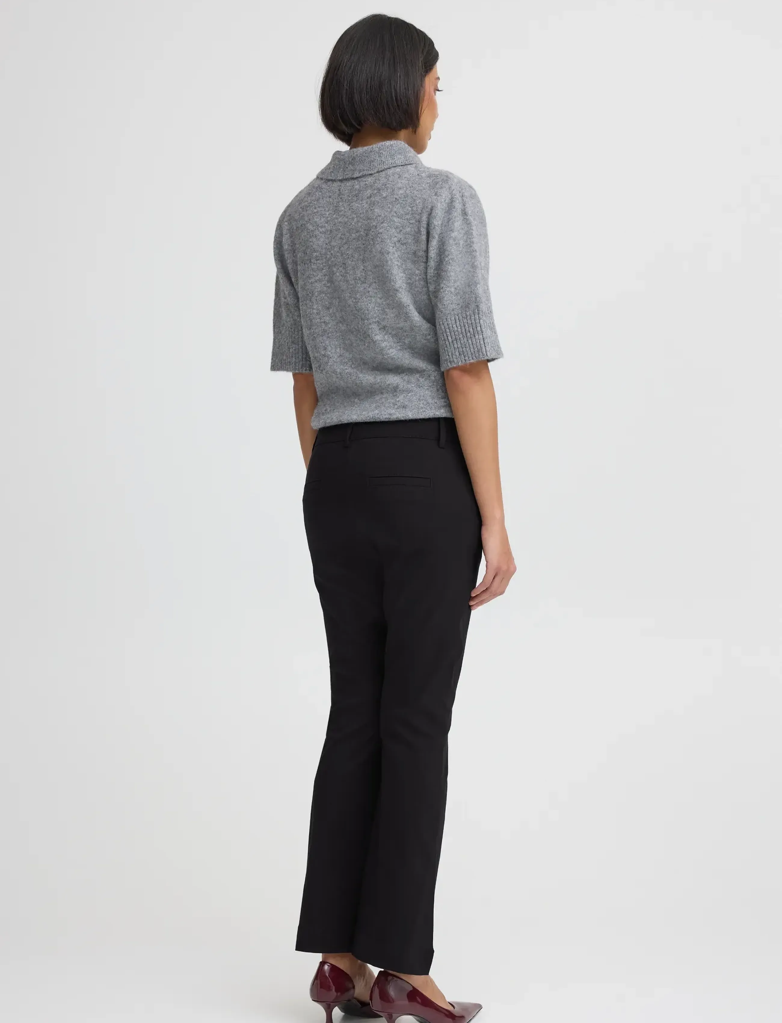 b.young Bmmdixi Pants, 36, Trousers, Schwarz - Slim Fit Frauen