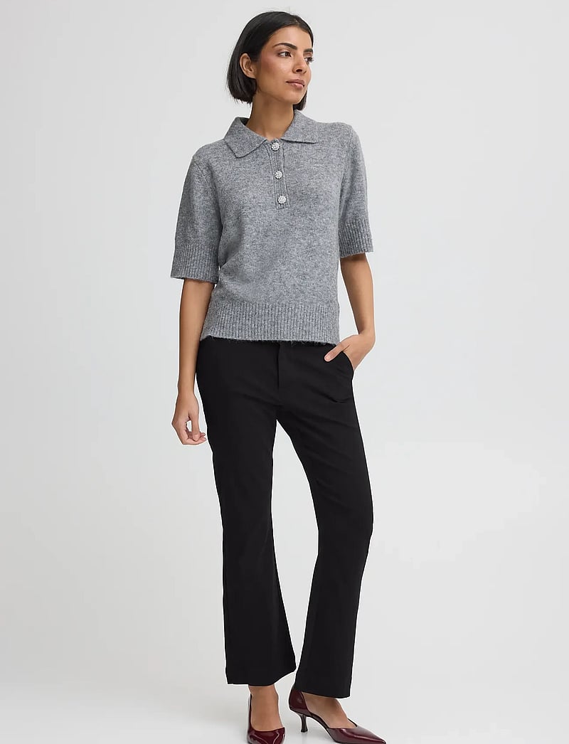b.young - BMMDIXI PANTS - slim fit trousers - black - 5