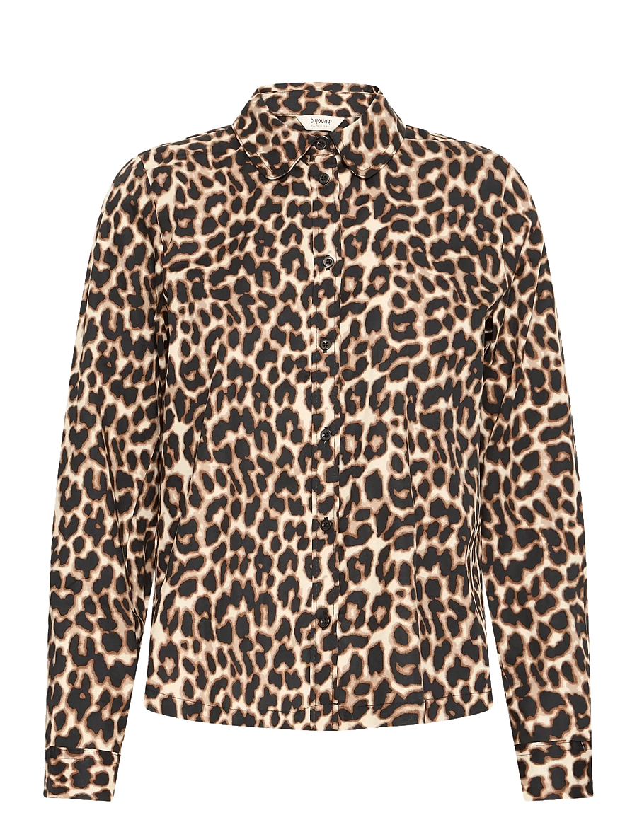 b.young - BMMHENNY SHIRT - langärmlige hemden - black mix - 1