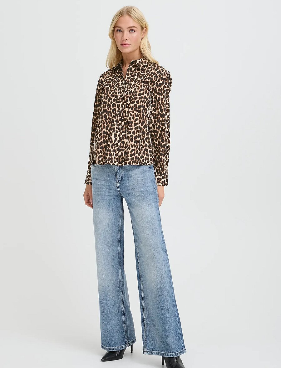 b.young - BMMHENNY SHIRT - langärmlige hemden - black mix - 3