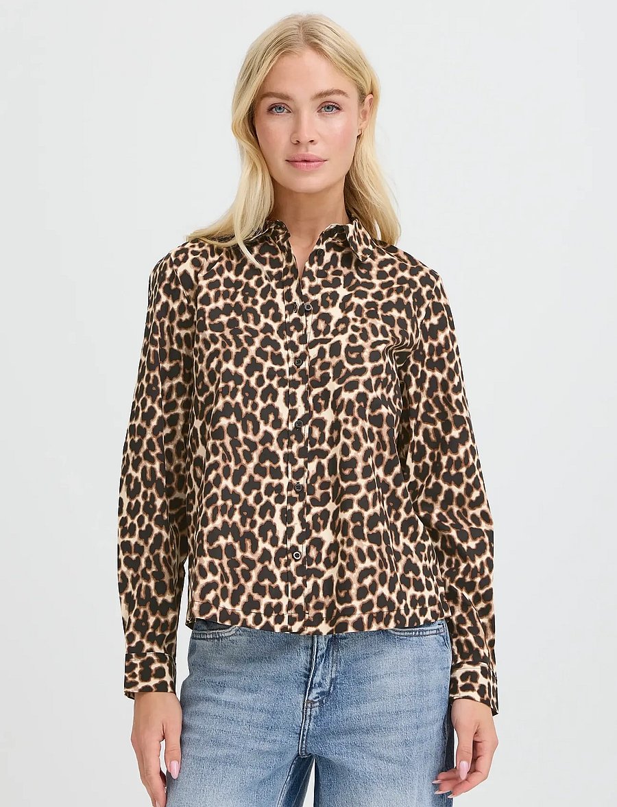 b.young - BMMHENNY SHIRT - langärmlige hemden - black mix - 4