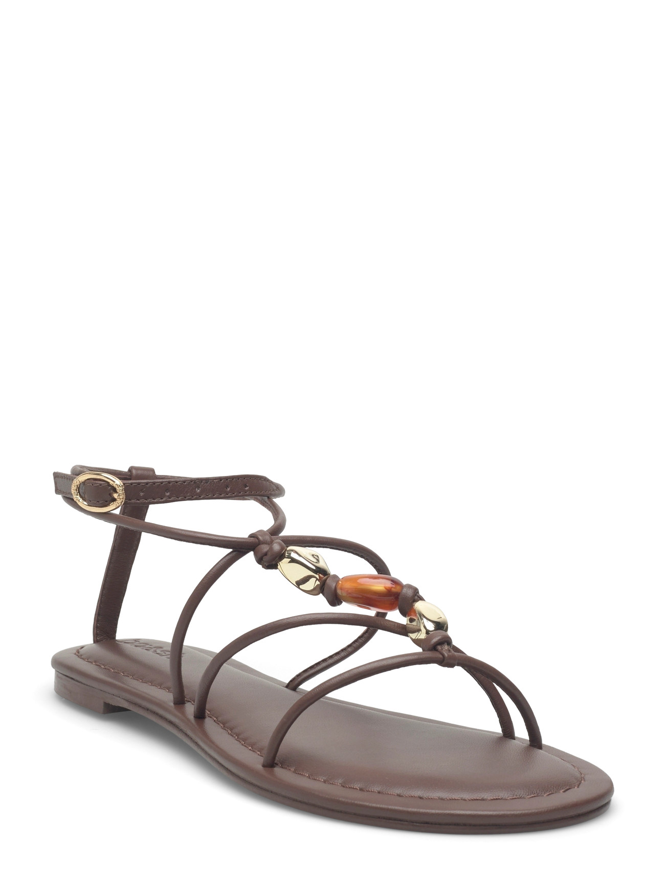 ba&sh Sandales Perles Caya - Brown - 36 1