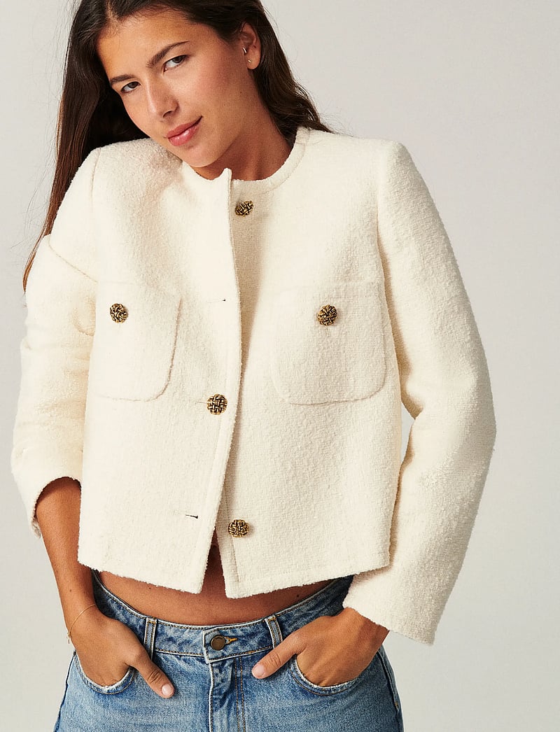 ba&sh - VESTE MEREDITH - boucles - ecru - 1