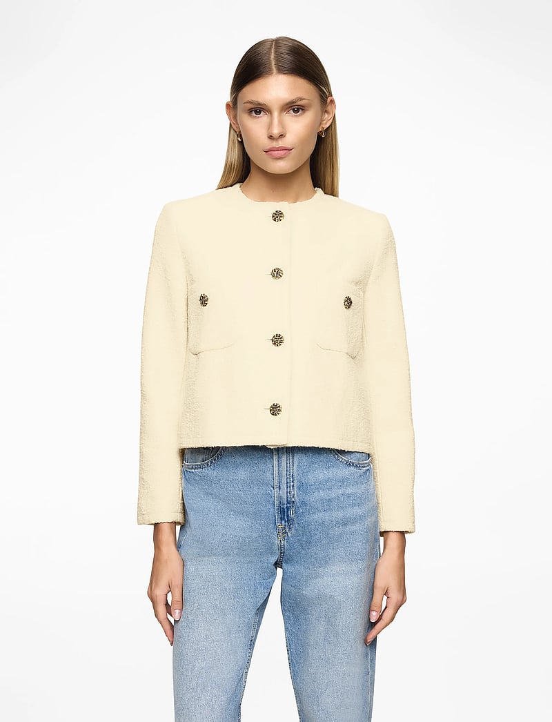 ba&sh - VESTE MEREDITH - boucles - ecru - 0