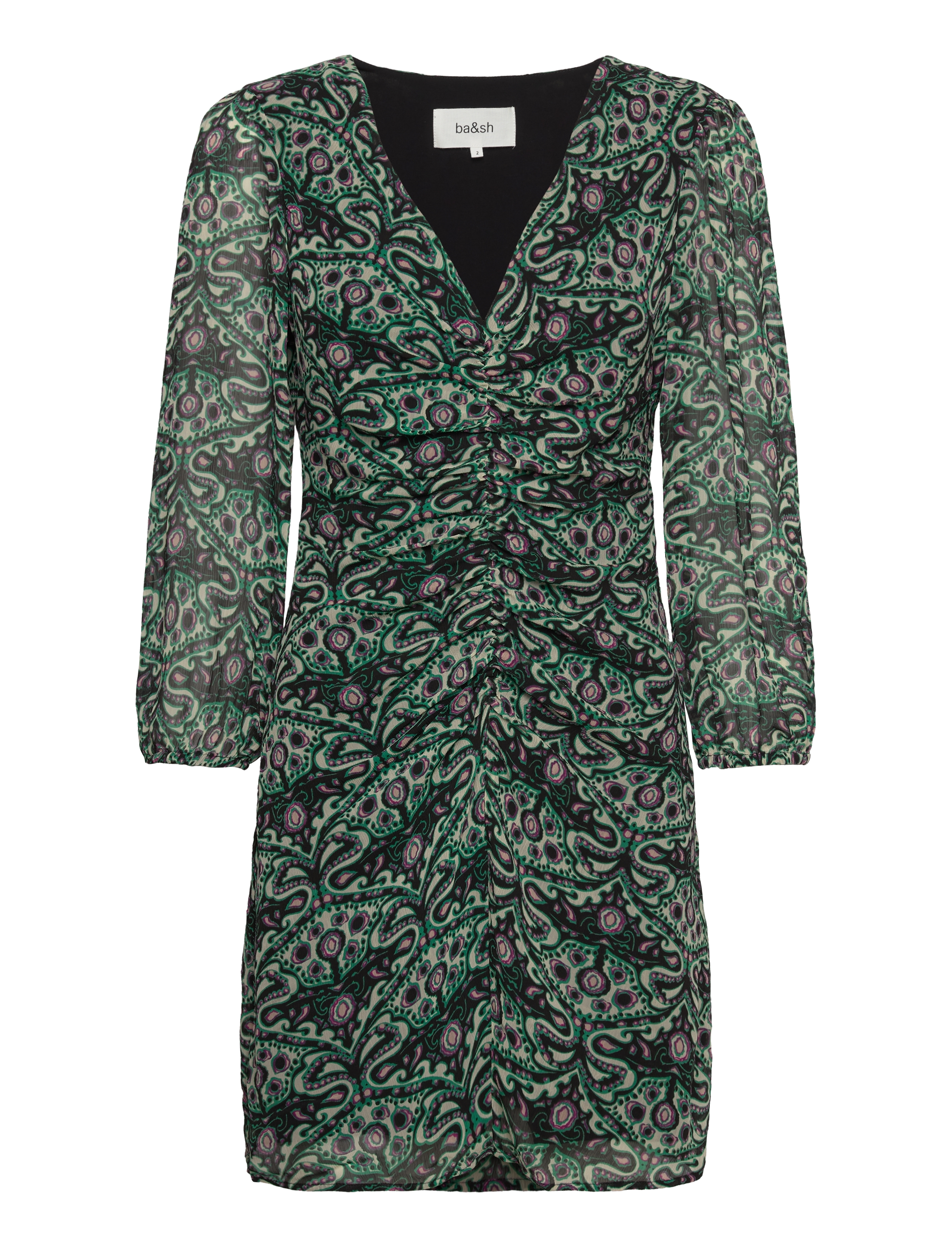 BA&SH Morgenmantel Fanny Patterned - XS - Damen