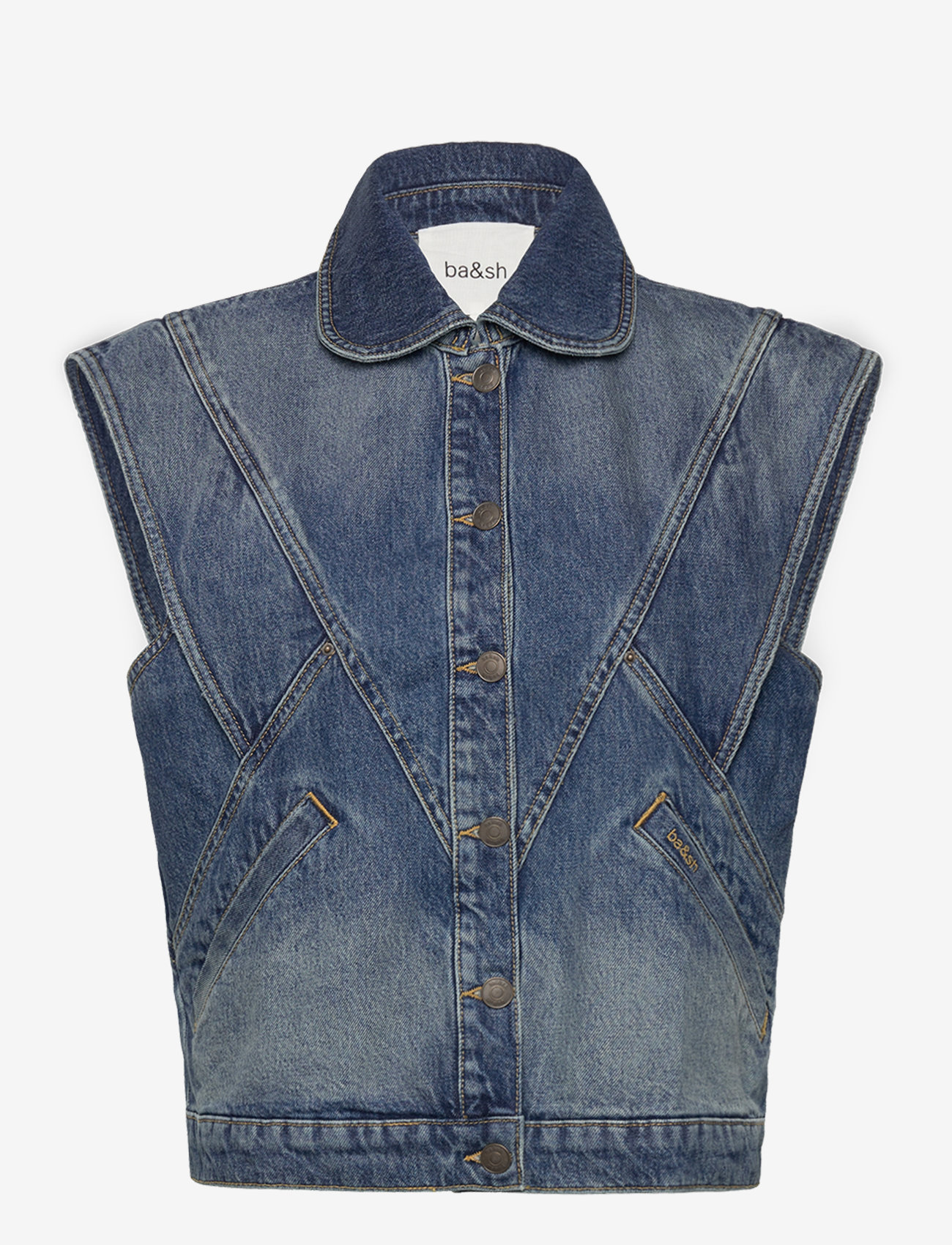 ba&sh - JACKET MAX - light blue - 0