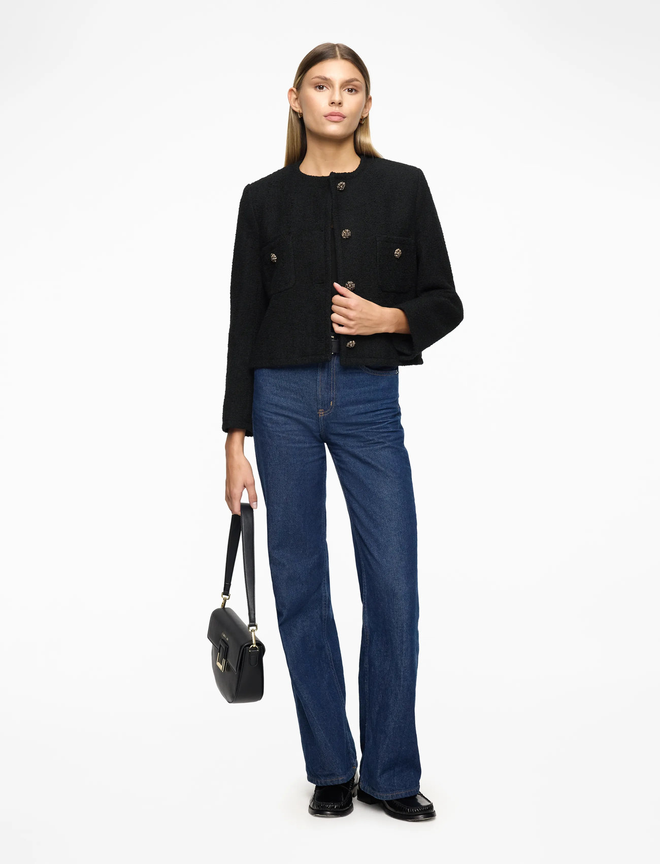 ba&sh - VESTE MEREDITH - boucles - black - 2