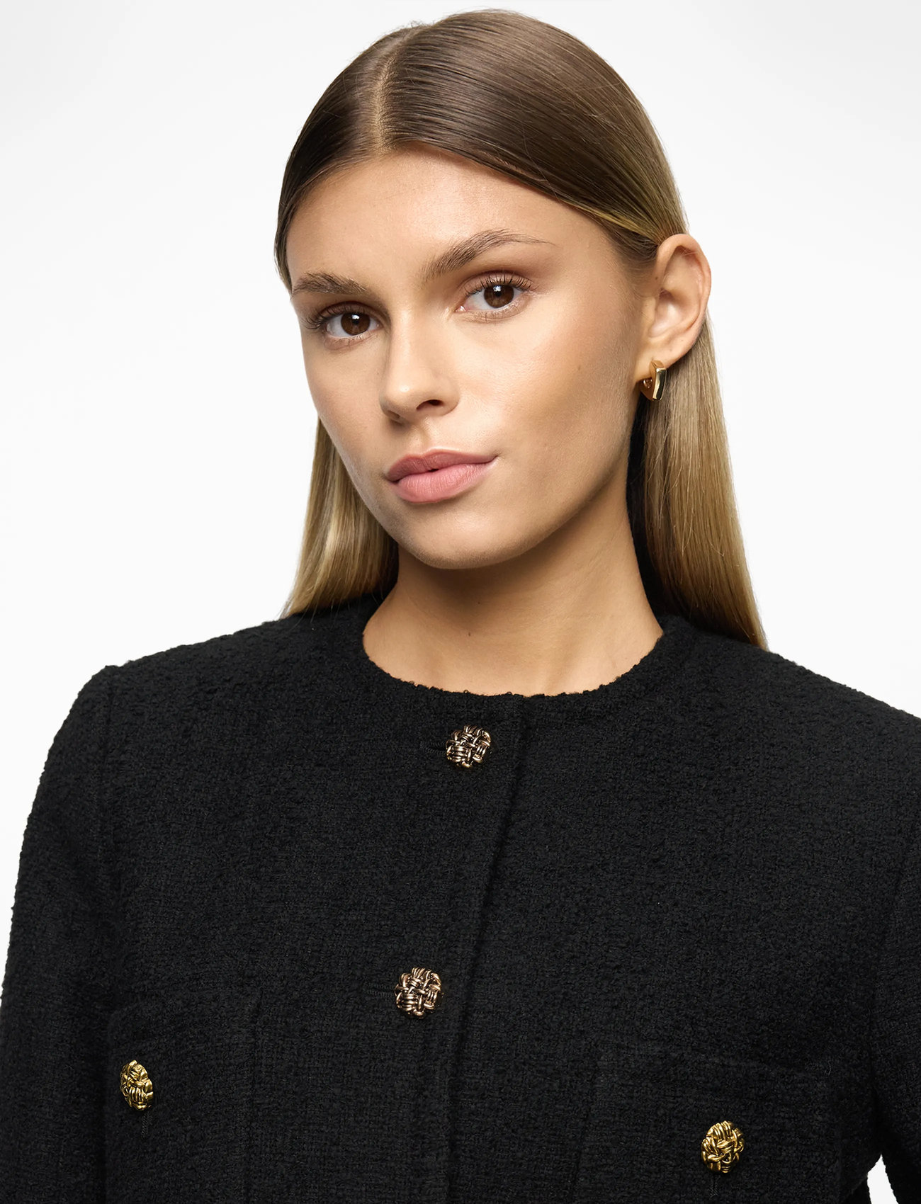 ba&sh - VESTE MEREDITH - boucles - black - 5