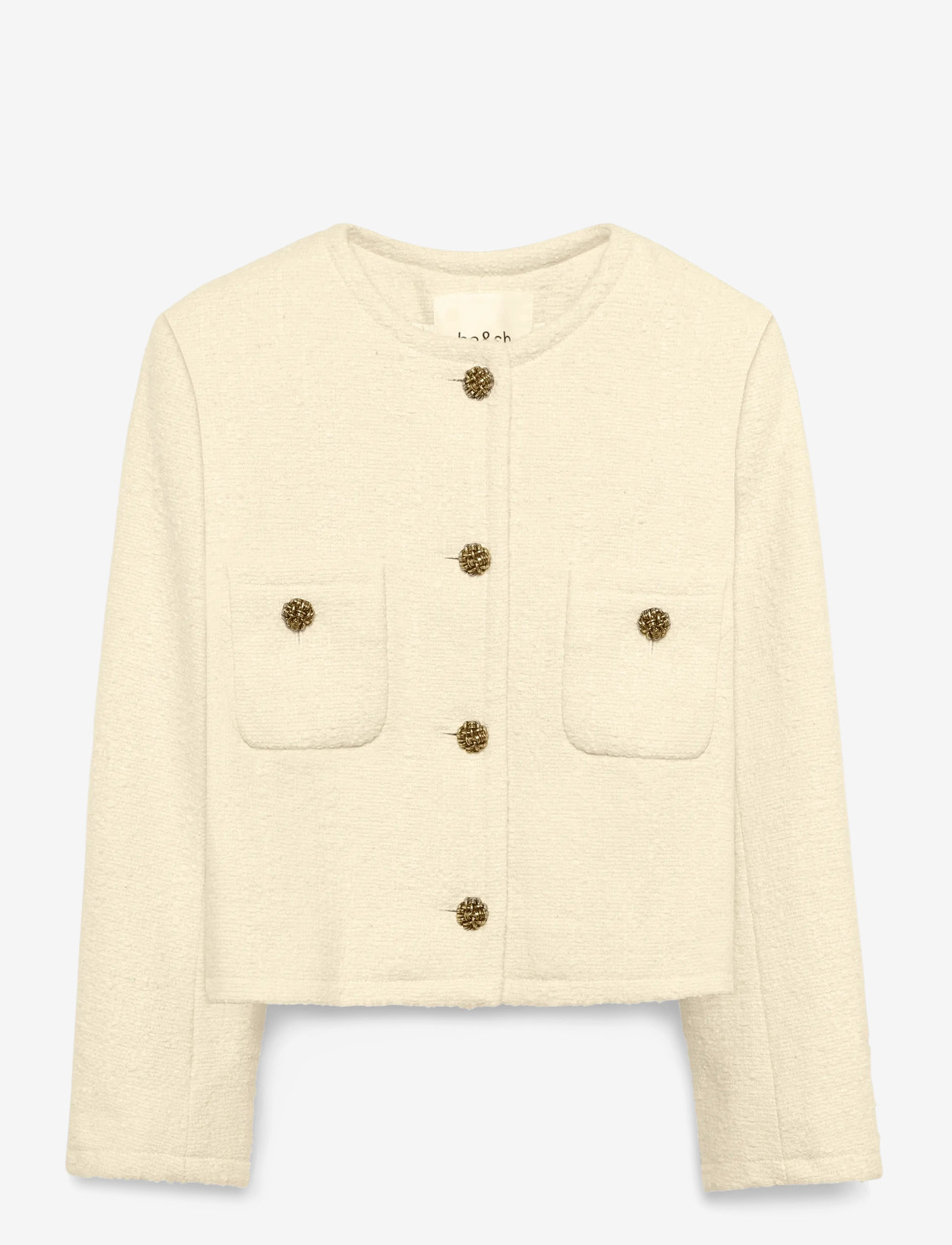 ba&sh - JACKET MEREDITH - bouclé - ecru - 1