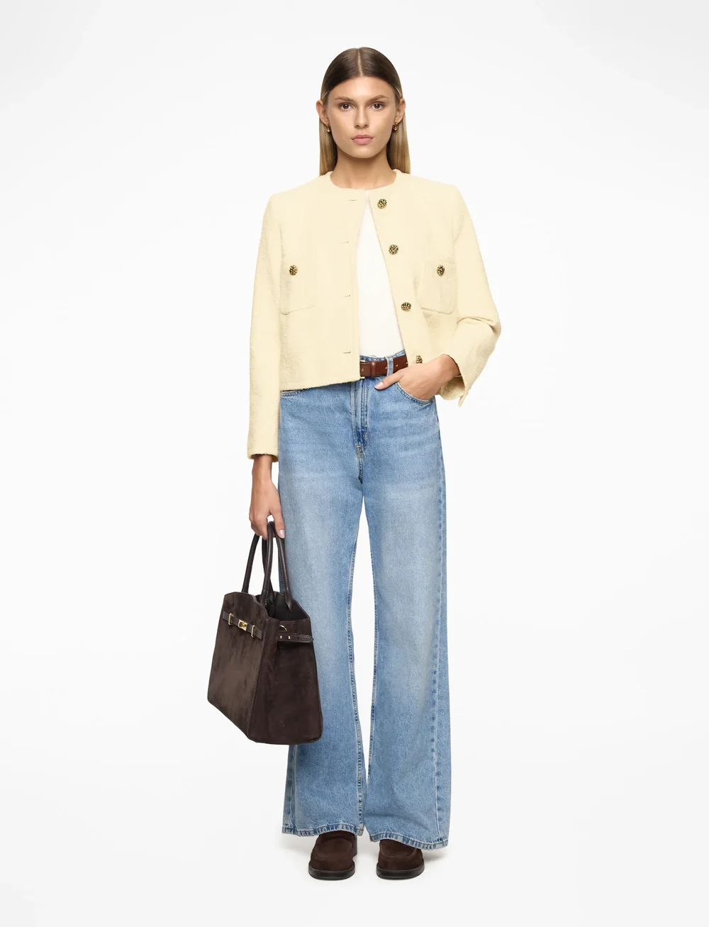 ba&sh - MEREDITH JACKET - boucles - ecru - 2