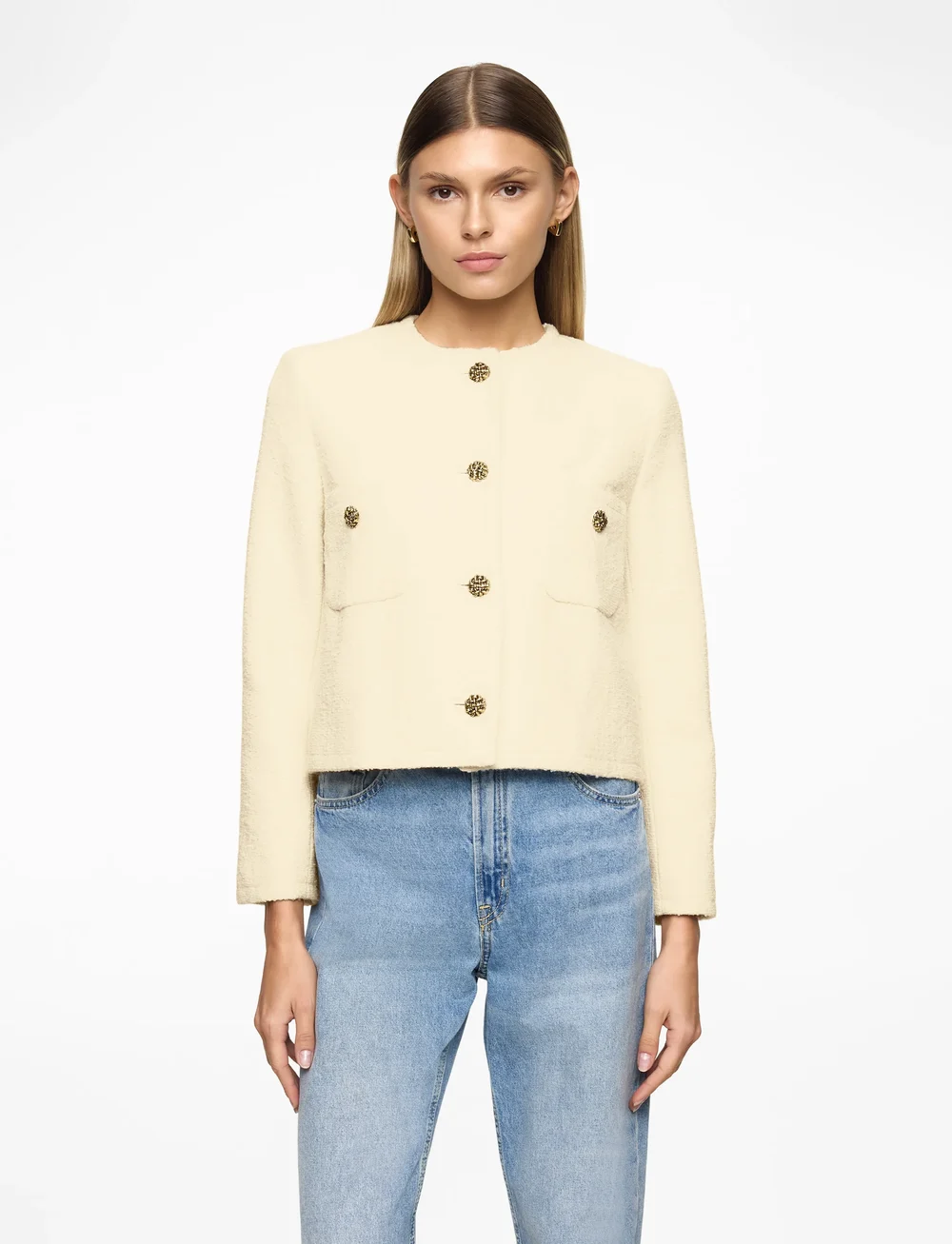 ba&sh - MEREDITH JACKET - boucles - ecru - 0