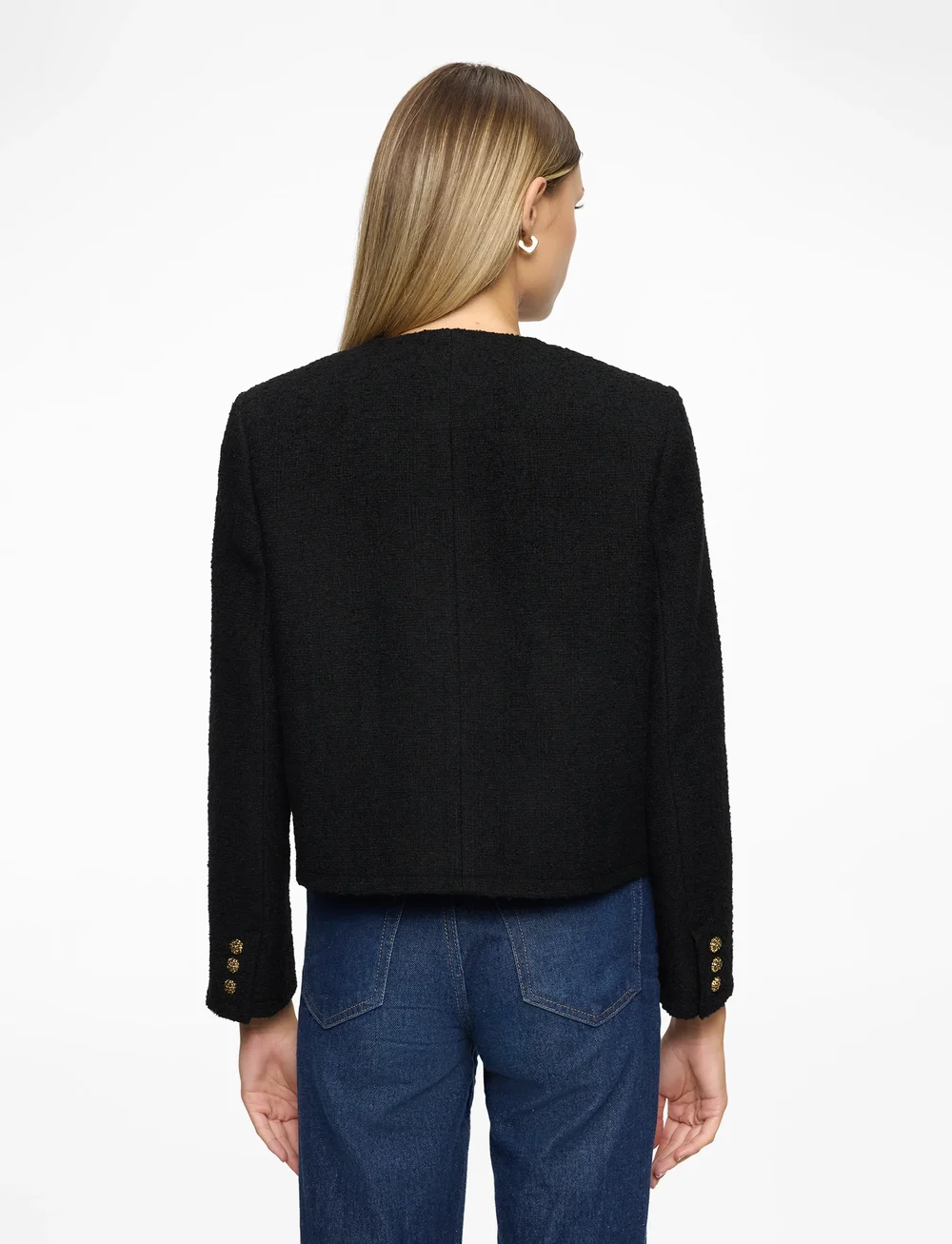 ba&sh - MEREDITH JACKET - boucles - noir - 4