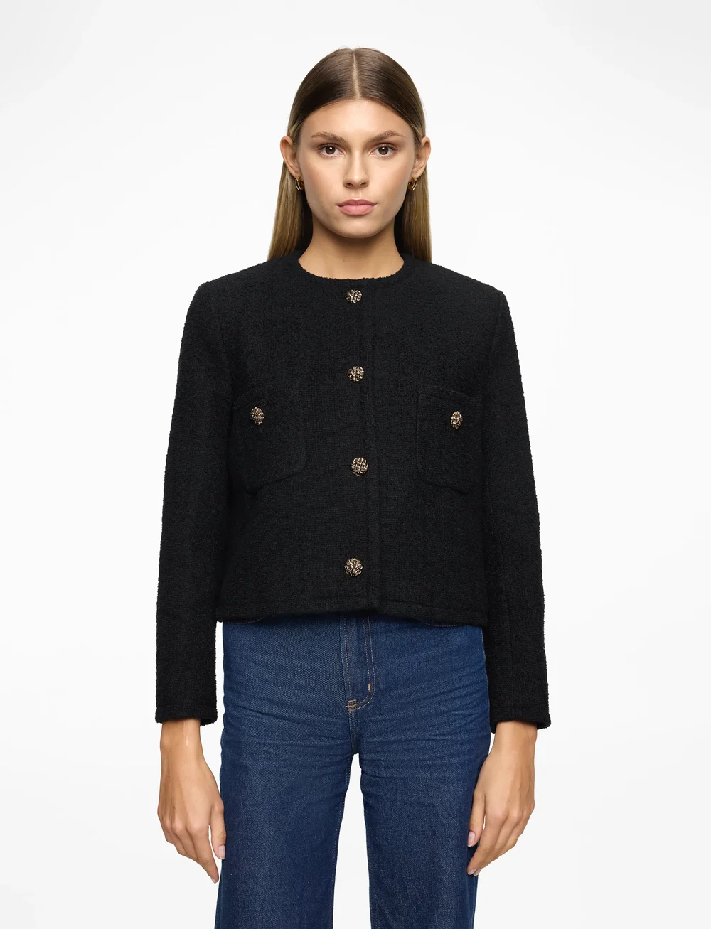 ba&sh - MEREDITH JACKET - boucles - noir - 0