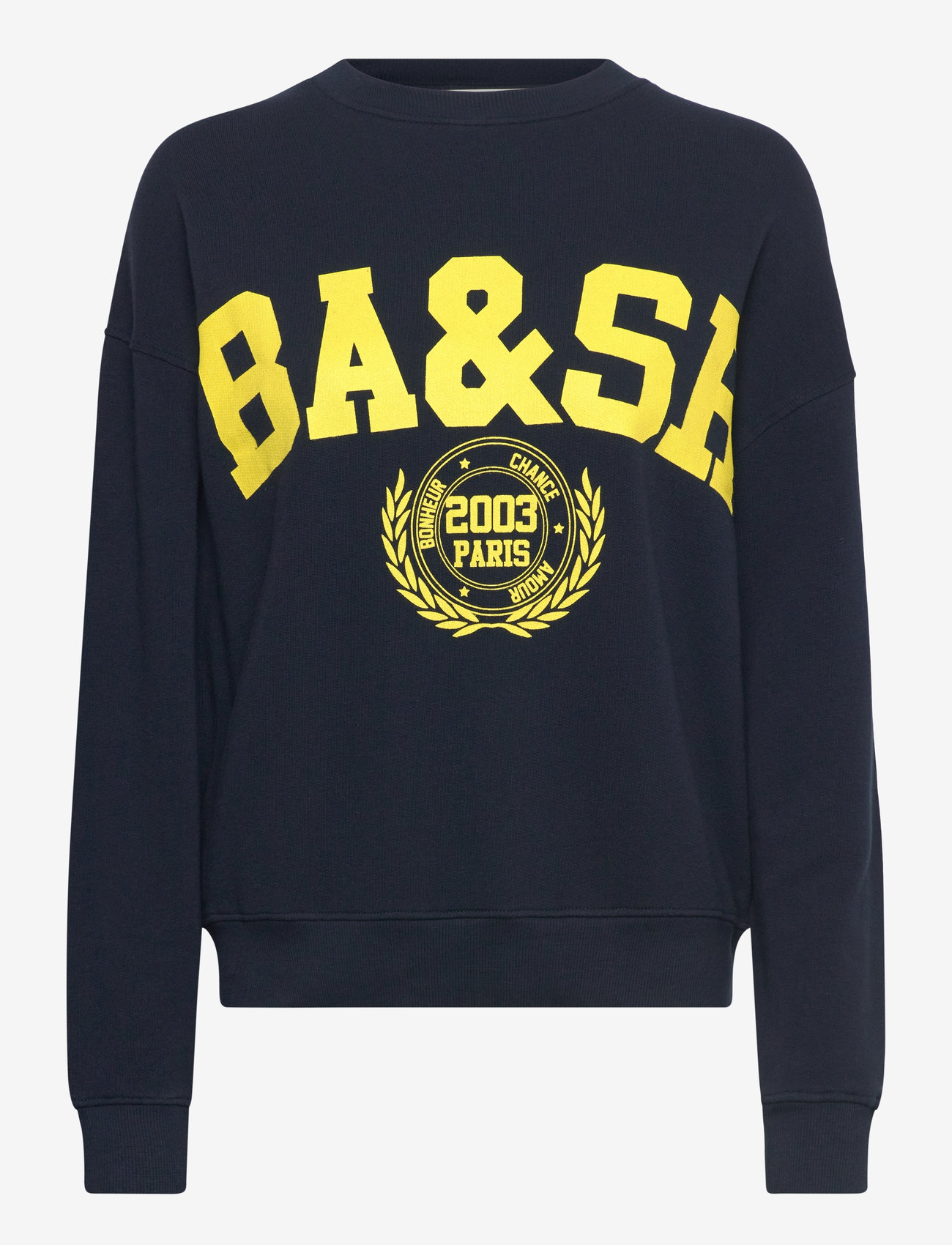 ba&sh - BENJAMIN SWEATSHIRT - sweatshirts & hættetrøjer - marine - 0