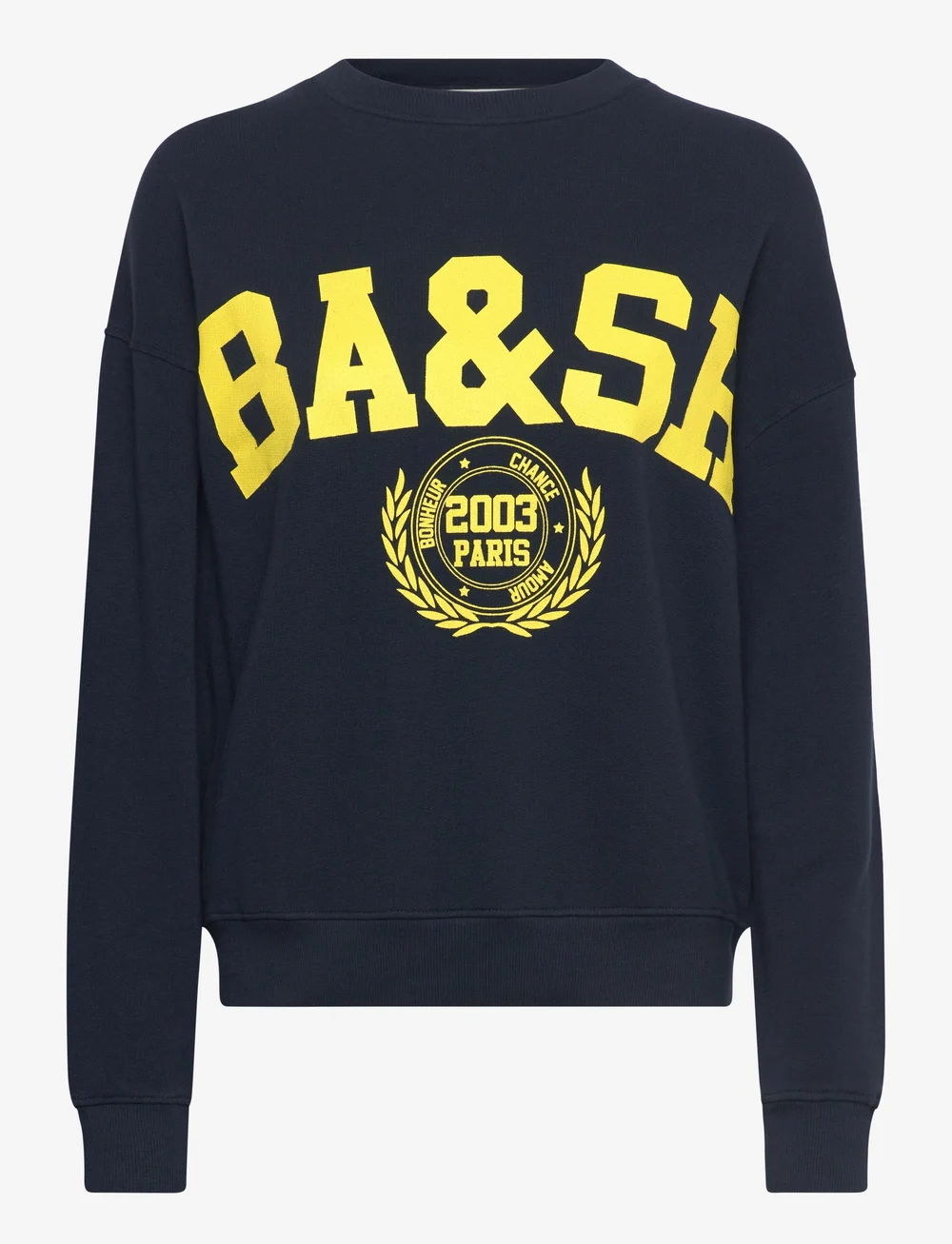 ba&sh - BENJAMIN SWEATSHIRT - sweatshirts & hættetrøjer - marine - 0