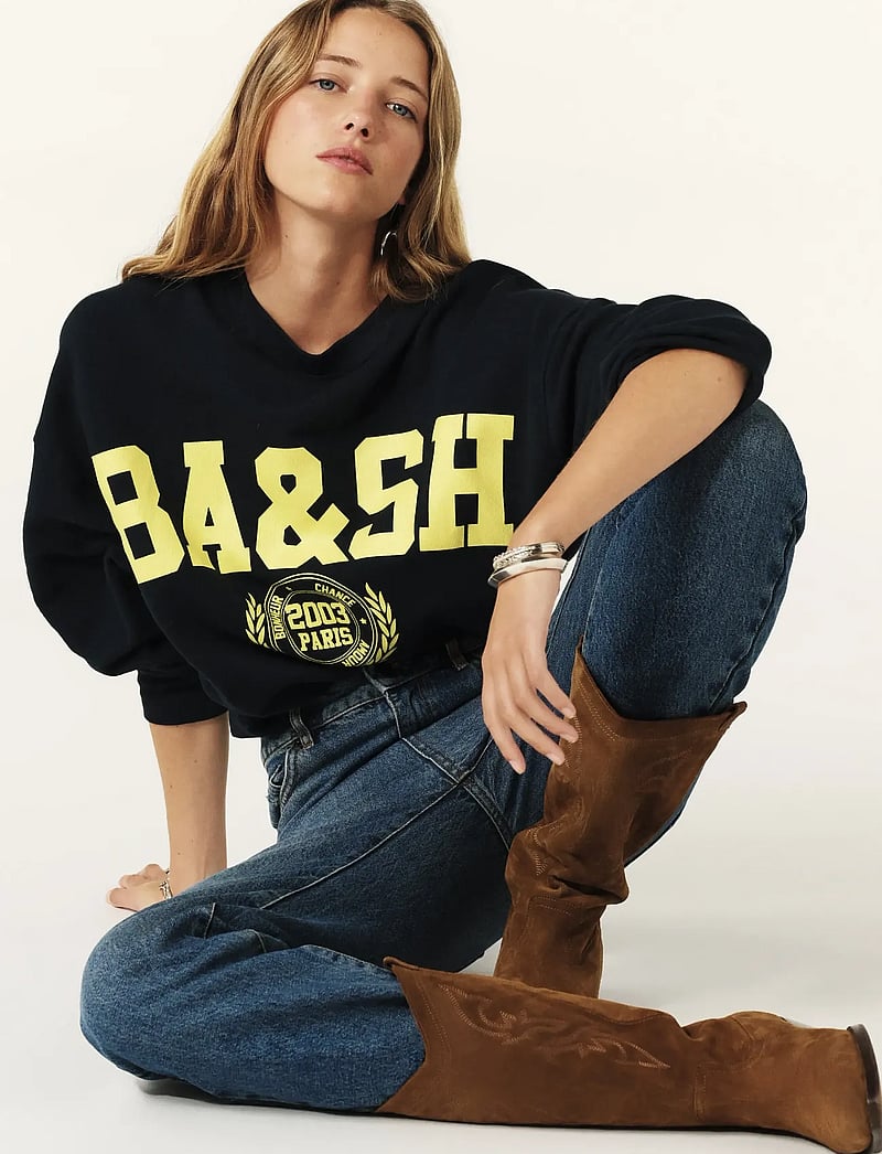 ba&sh - BENJAMIN SWEATSHIRT - sweatshirts & hoodies - navy - 3