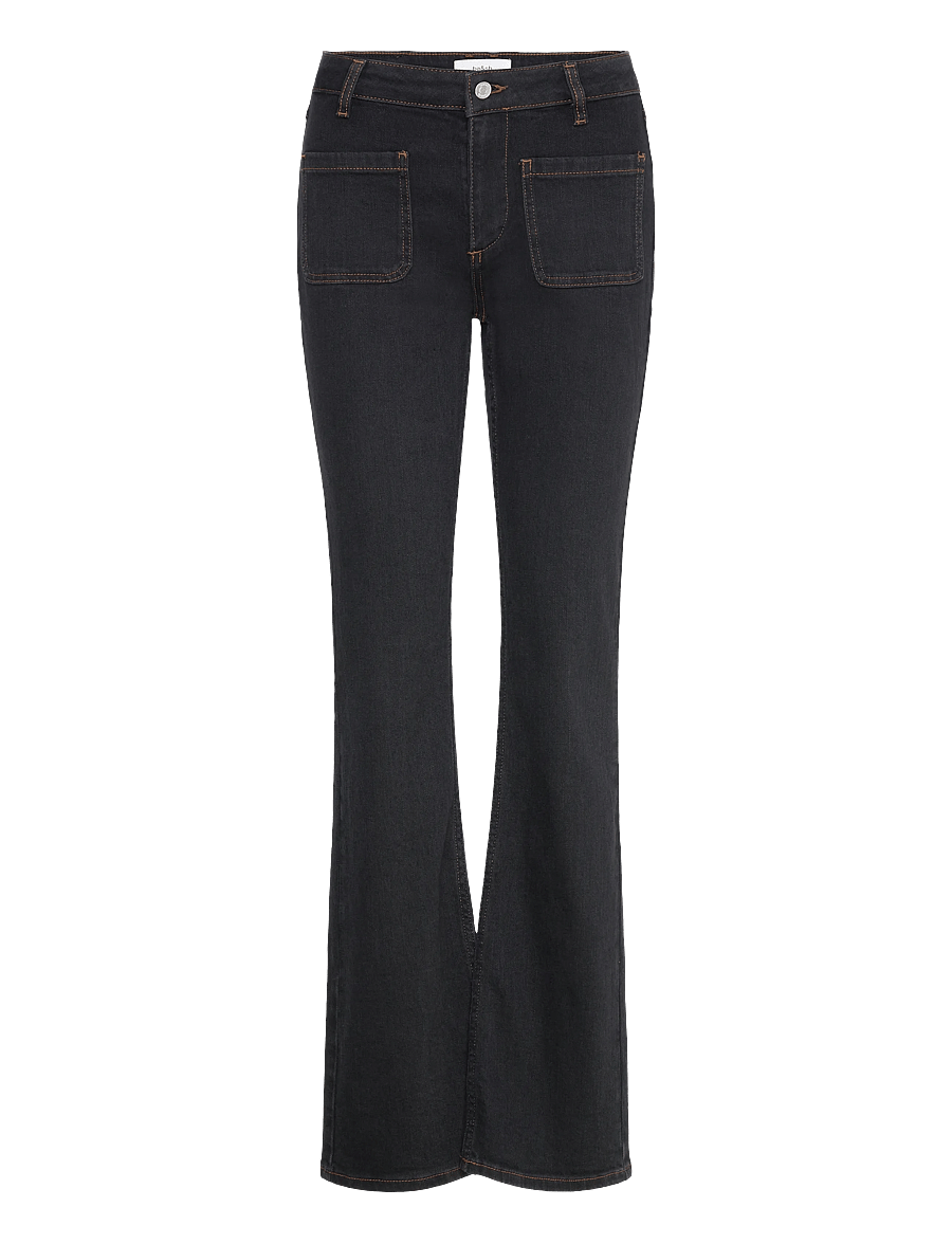 ba&sh - JEANS ROSS - bootcut jeans - blackstone - 1