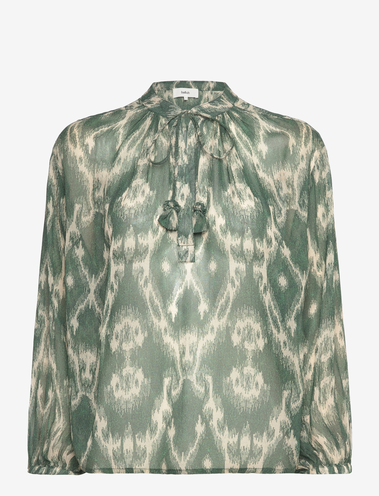 ba&sh - BLOUSE MENAELLE - langärmlige blusen - kaki - 0