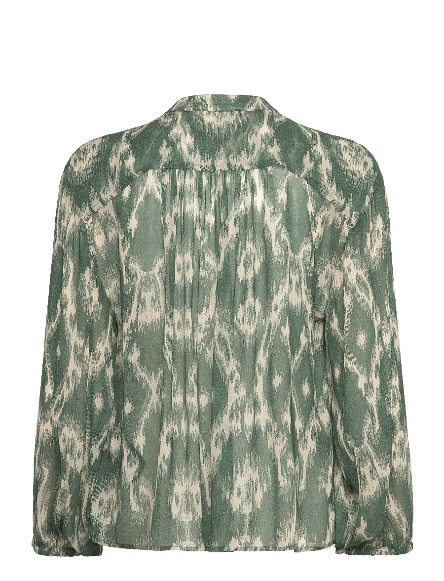 ba&sh - BLOUSE MENAELLE - långärmade blusar - kaki - 2